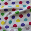 Poly100% Colorful Dot Pattern Soft Hand Feeling High Quality Reasonable Price Printed Polar Fleece